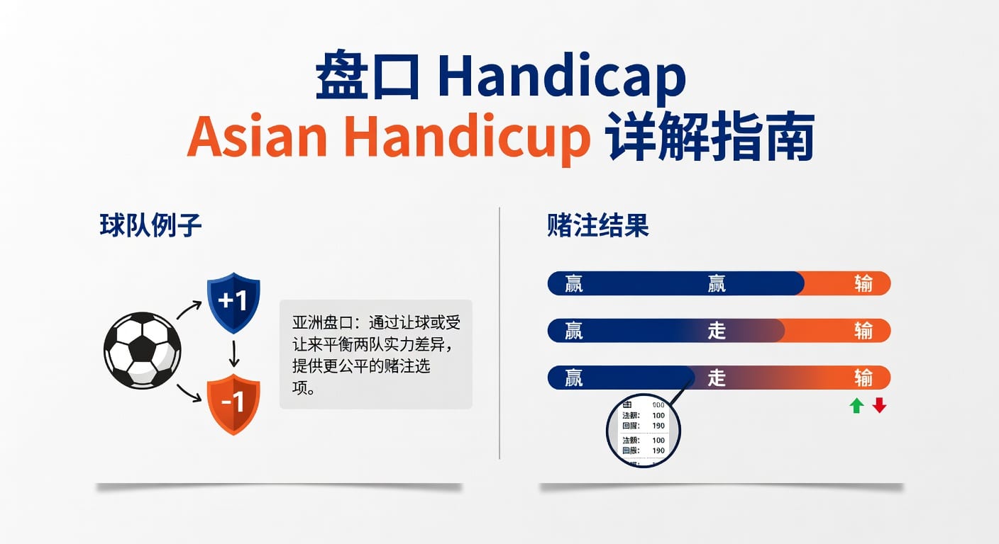 盘口 handicap asian handicap 2026世界杯投注入口