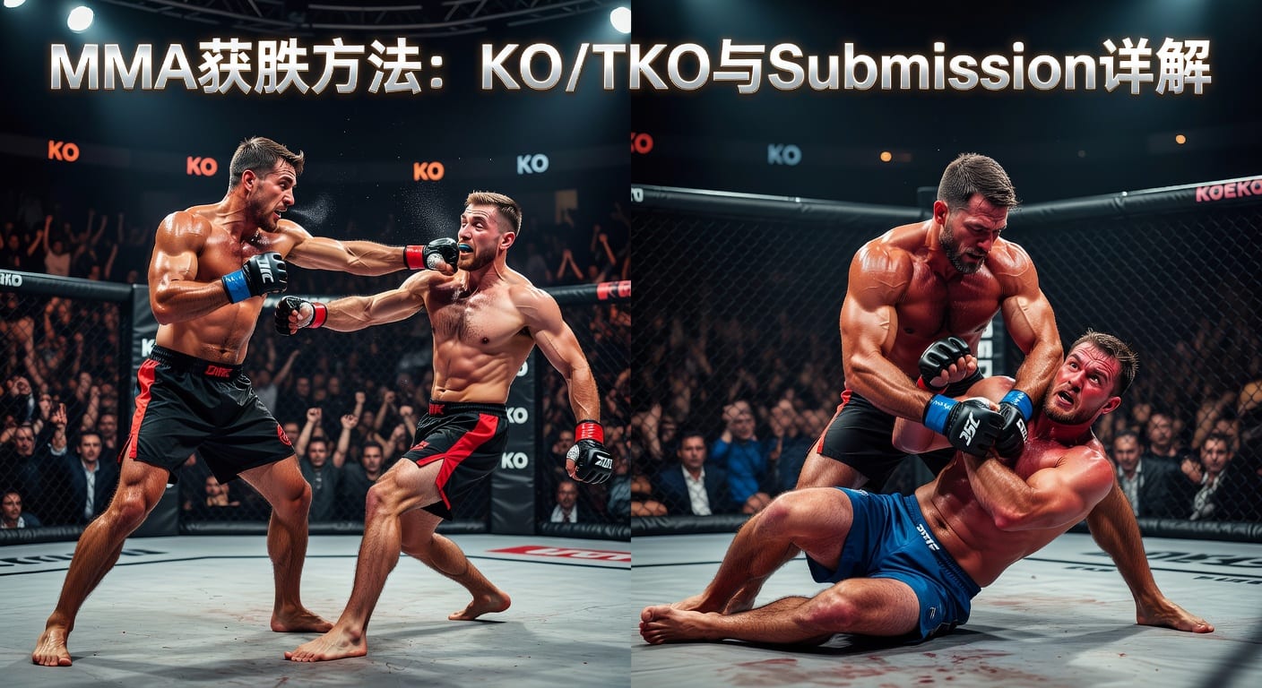MMA方法：KO/TKO与Submission胜负解析｜江南体育app入口登录地址